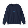Axolotl Head Unisex Embroidered Crewneck Sweatshirt
