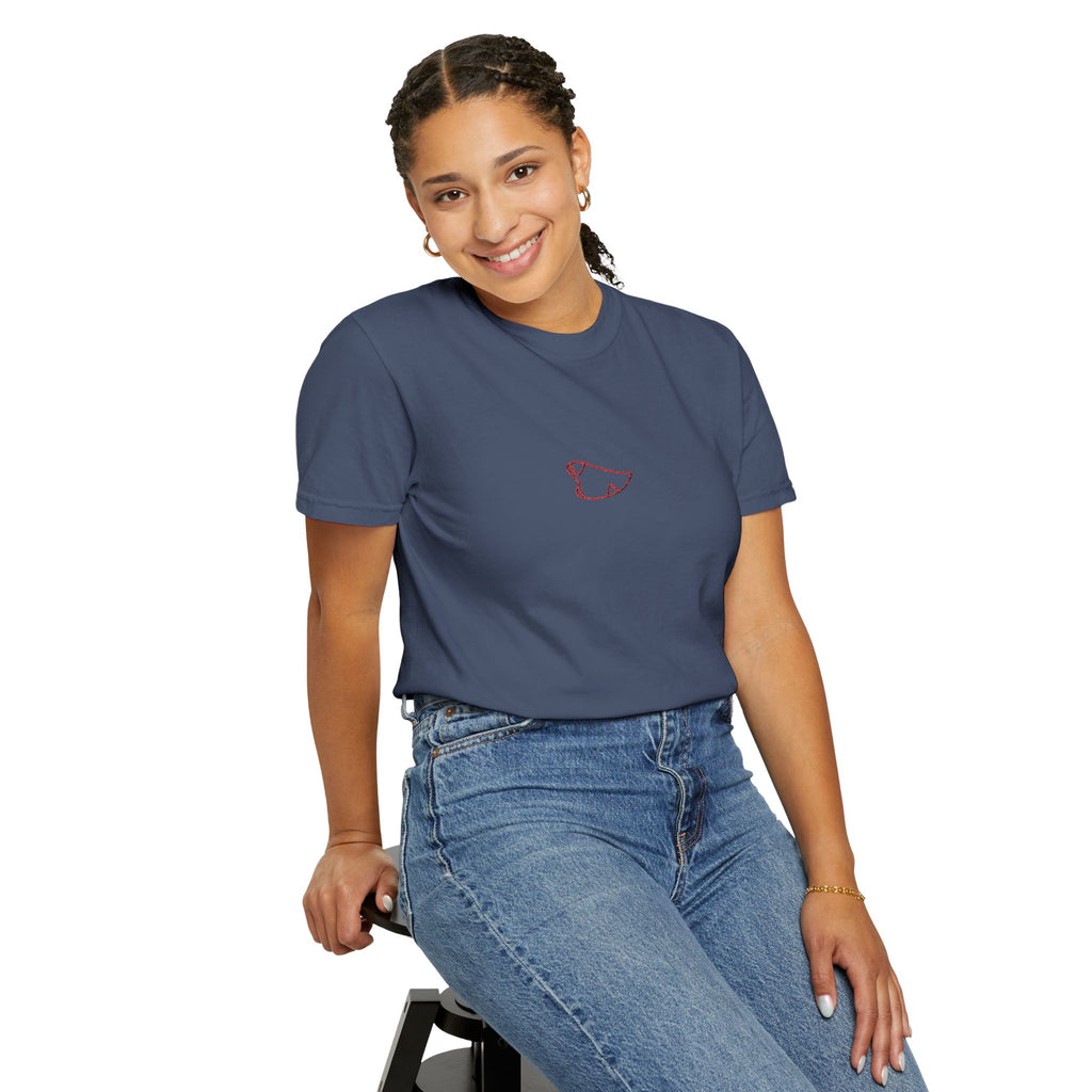 0909 Unisex Embroidered T-shirt