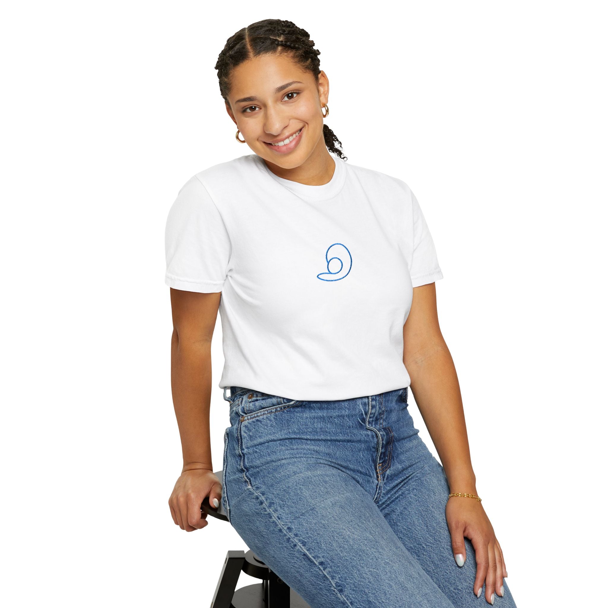 0816 Unisex Embroidered T-shirt