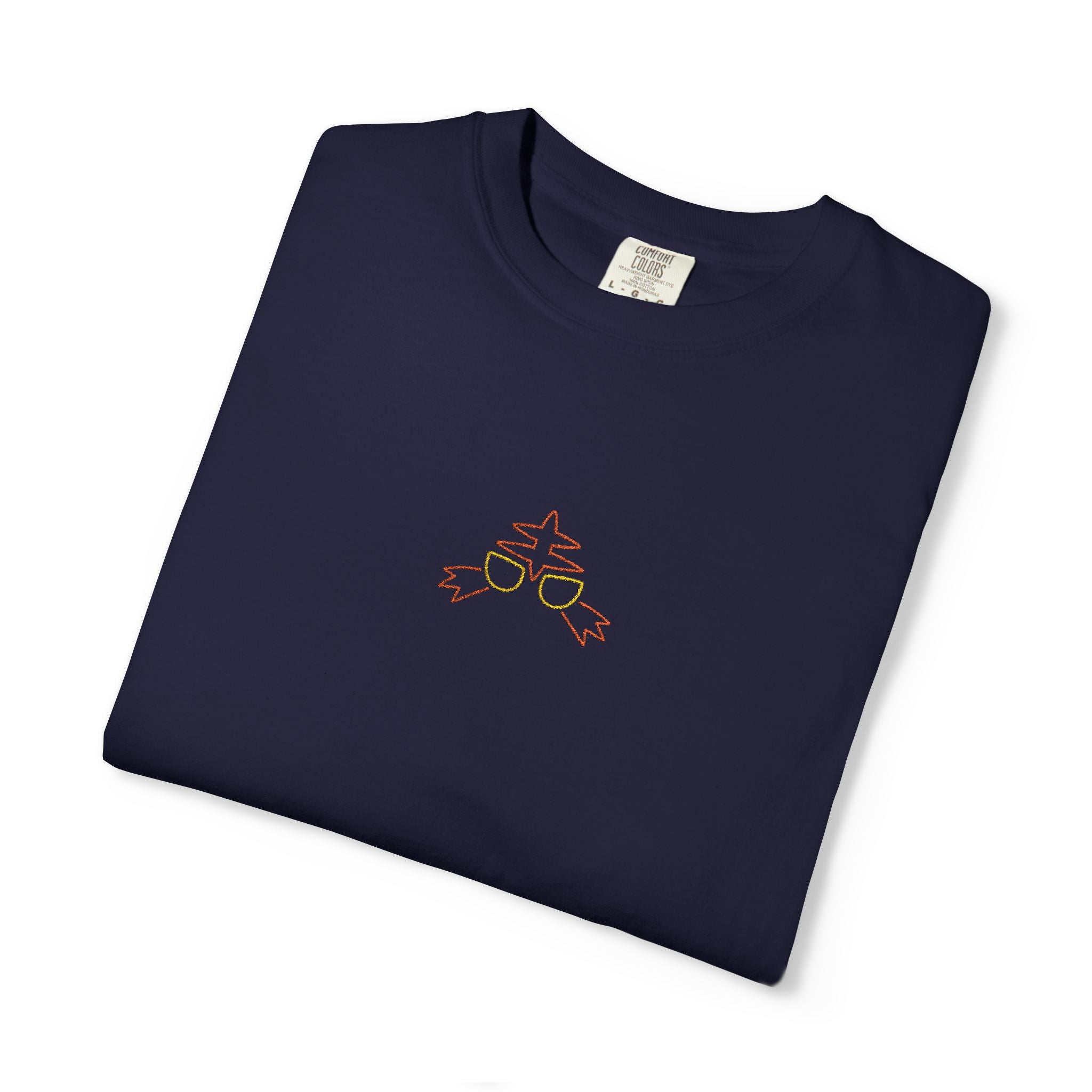 0725 Unisex Embroidered T-shirt