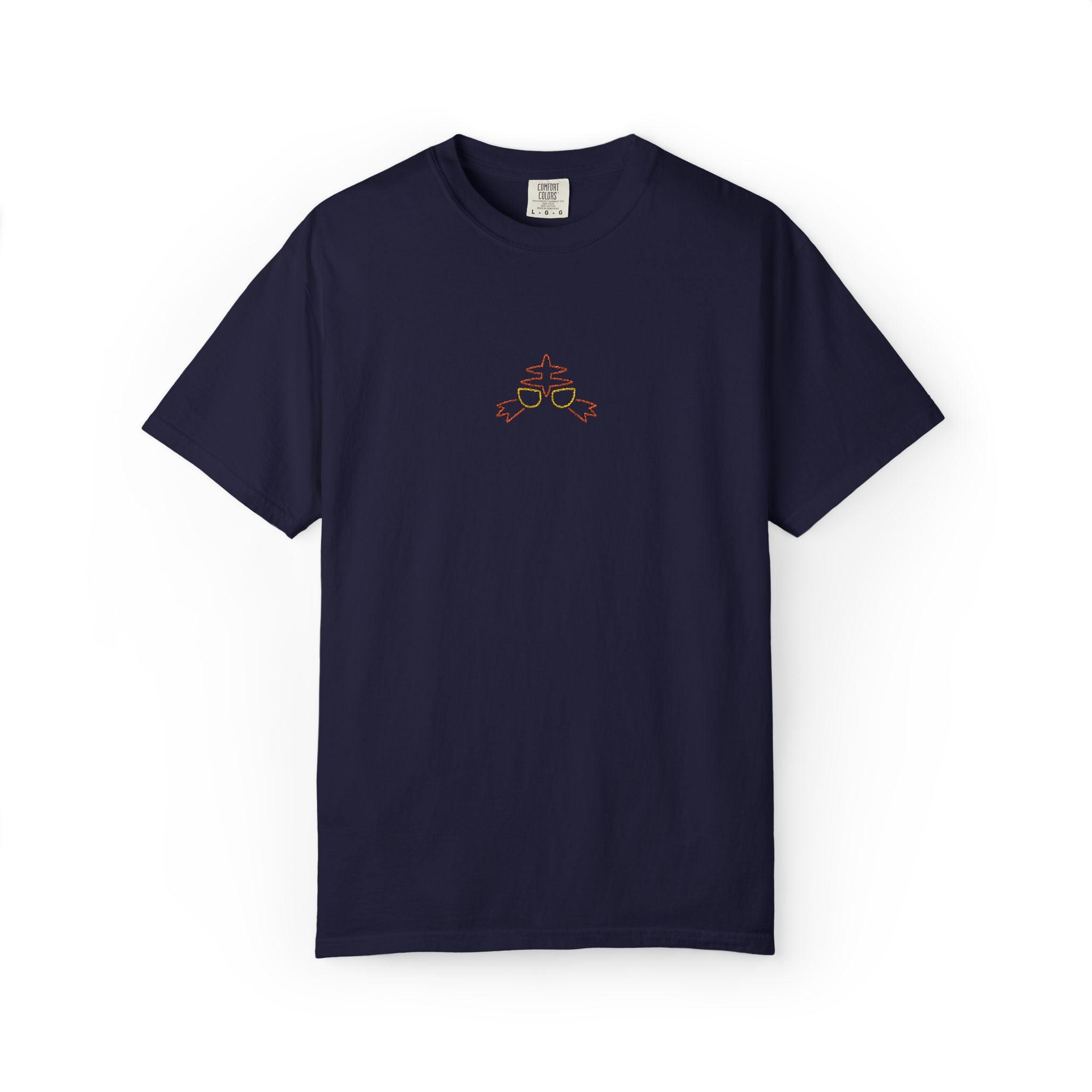 0725 Unisex Embroidered T-shirt