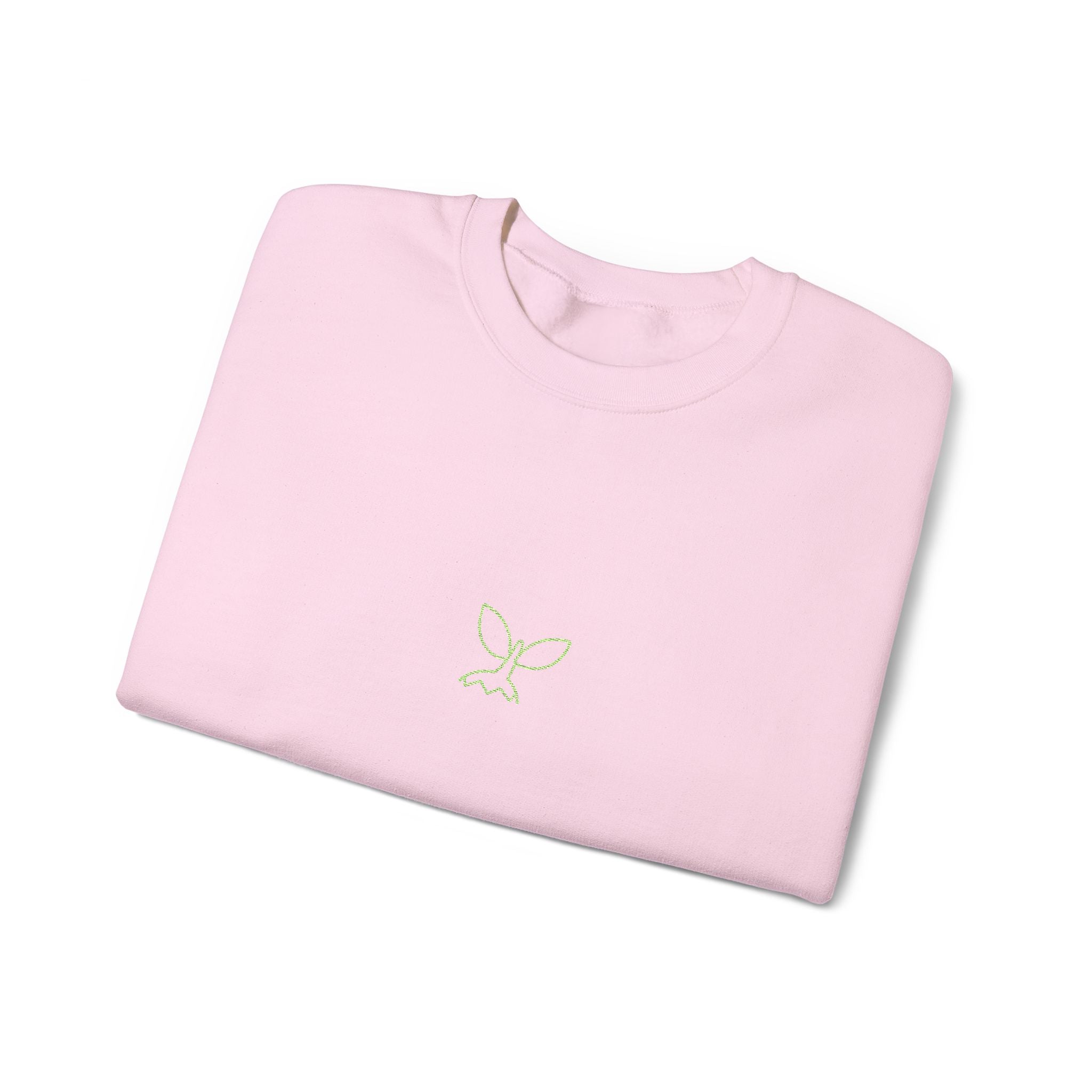 Leafy Twig Unisex Embroidered Crewneck Sweatshirt