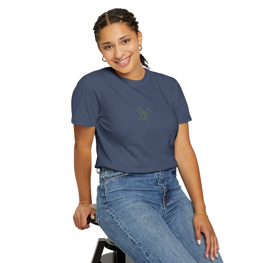 0387 Unisex Embroidered T-shirt