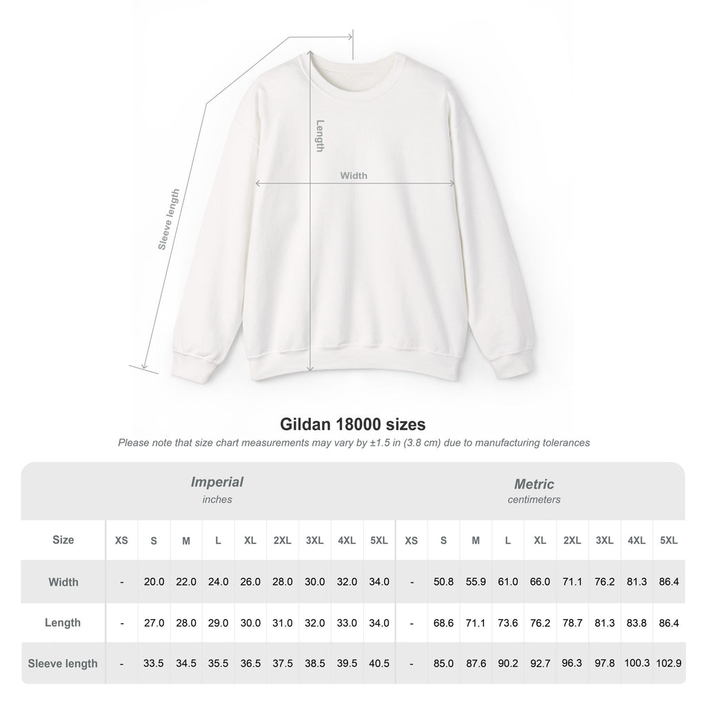 Blue Penguin Unisex Embroidered Crewneck Sweatshirt