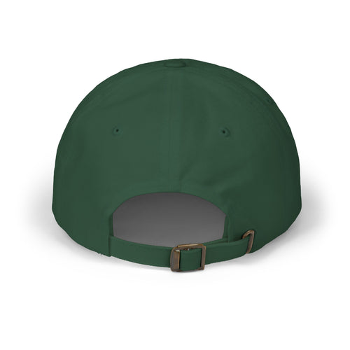 Attached Leaf Embroidered Cap