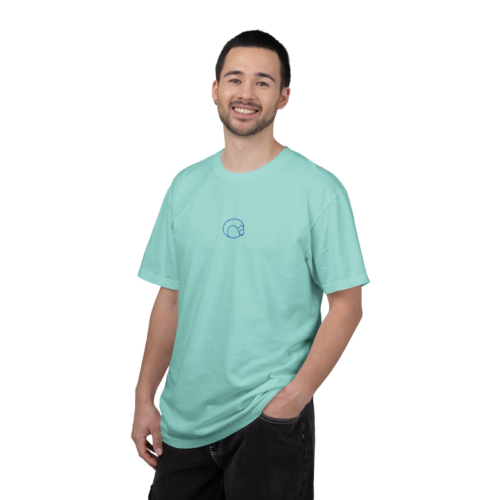 0393 Unisex Embroidered T-shirt