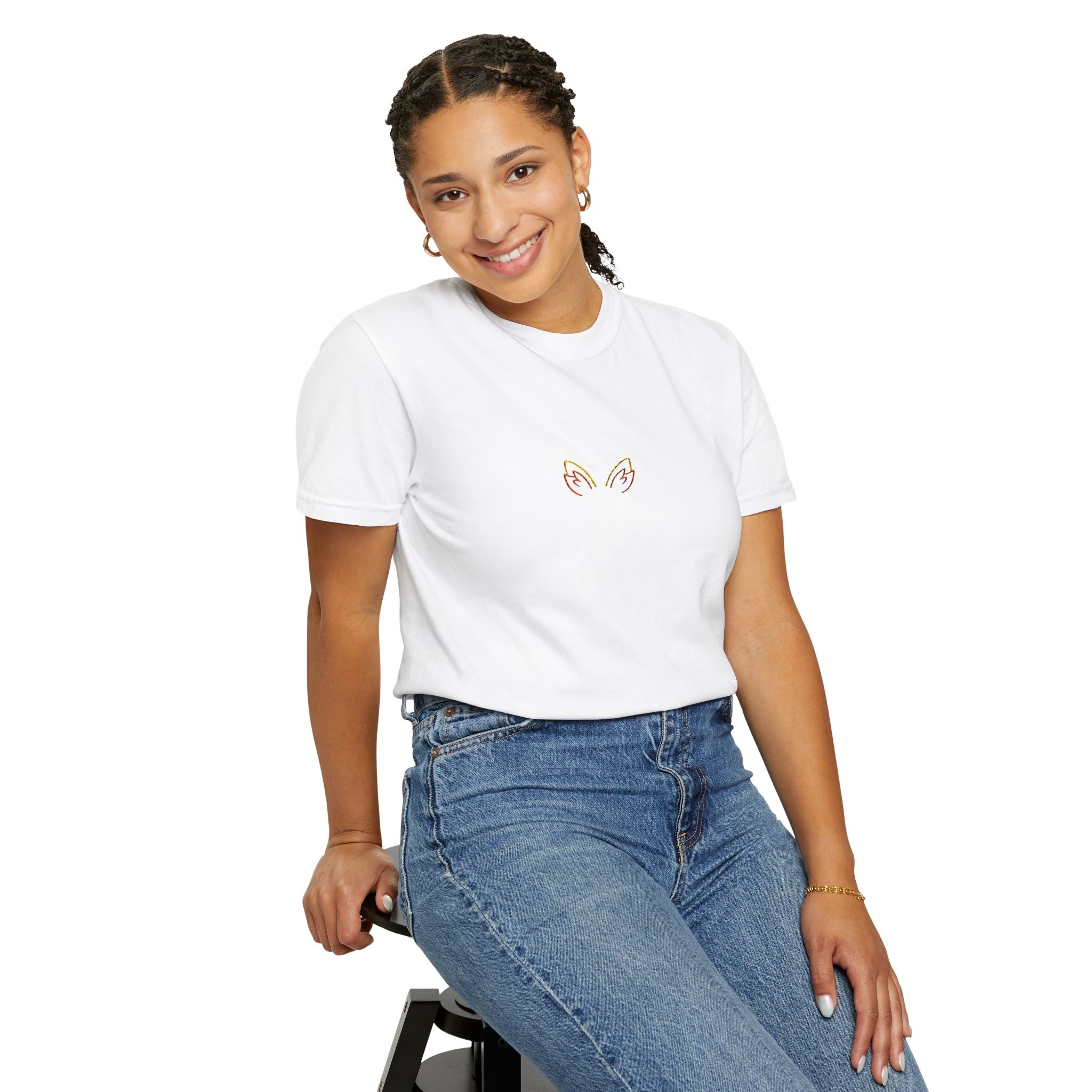 0653 Unisex Embroidered T-shirt