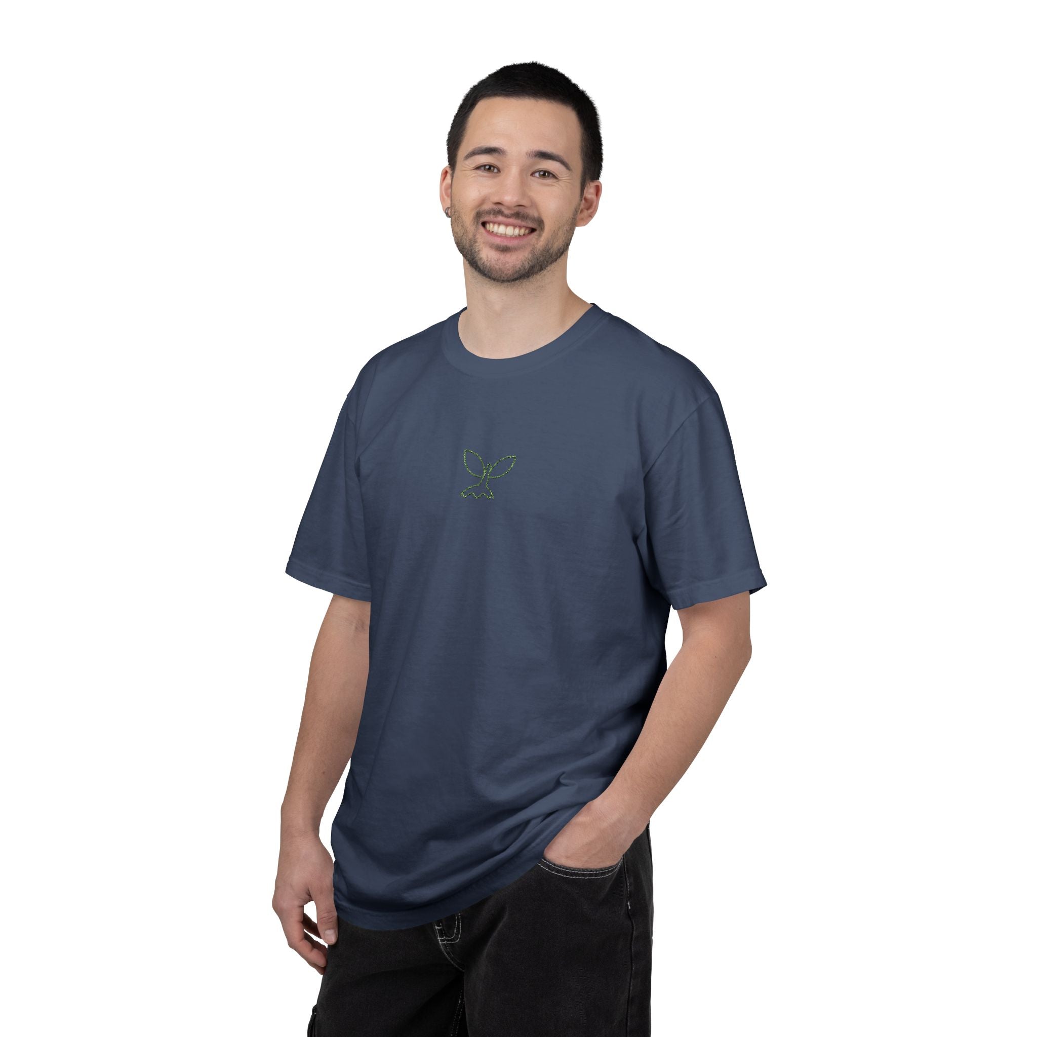 0387 Unisex Embroidered T-shirt